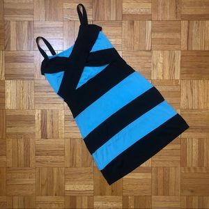 Summer color block dress Size S